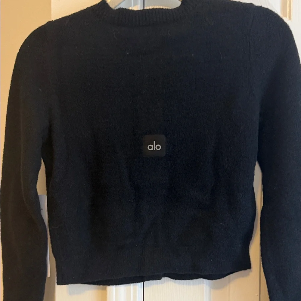 ALO Yoga Black Women's Cardigan - Picture 4 of 4